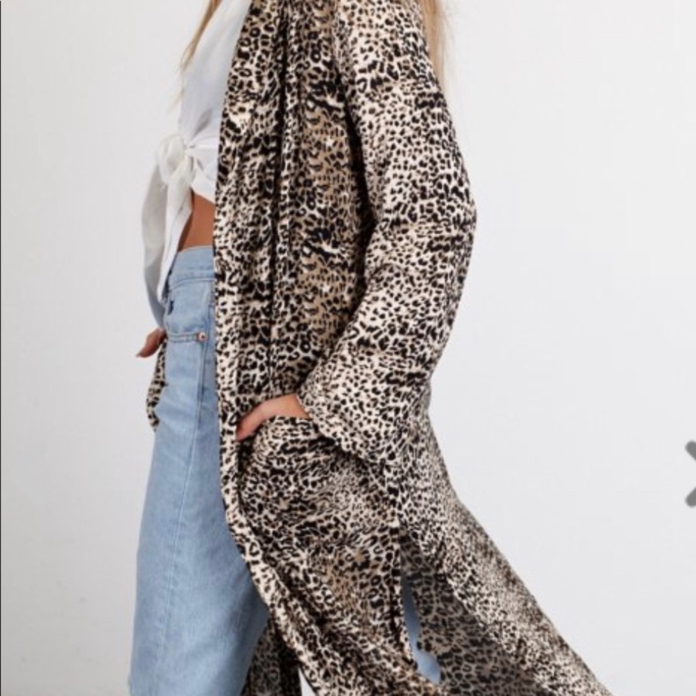 Leopard Duster Coat 🧥🐆